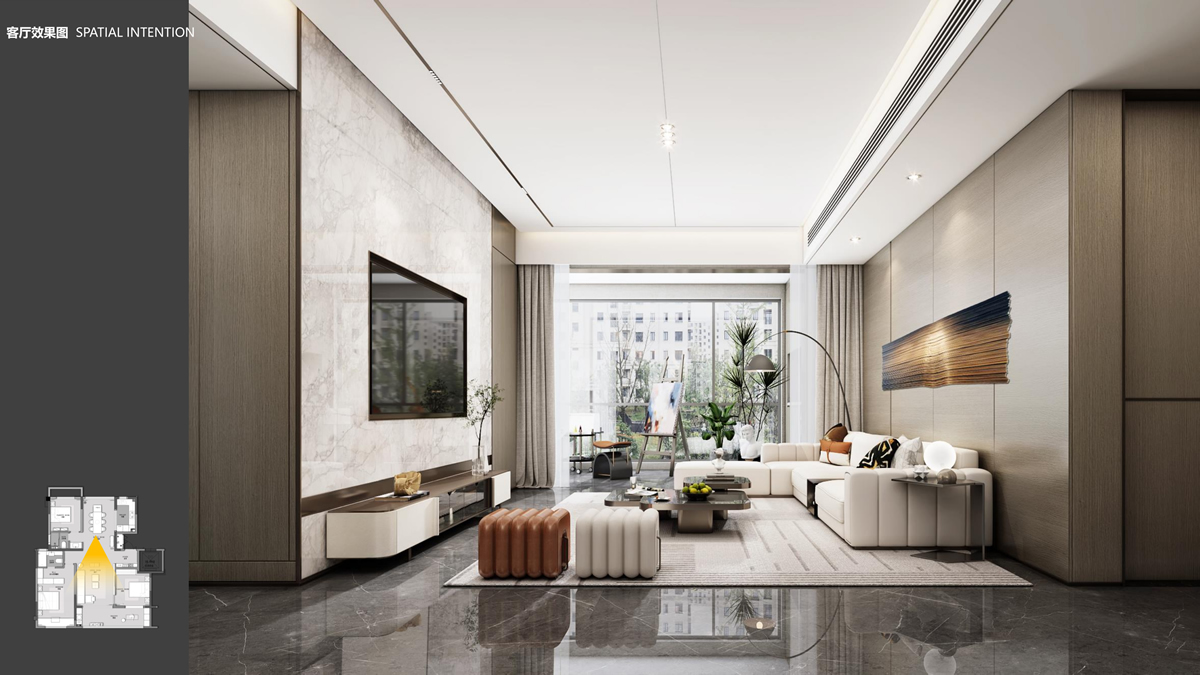 淮北.籣墅香汐洋房A戶型精裝修